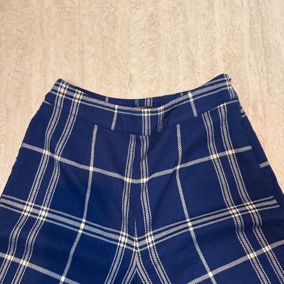 forever 21 flannel plaid wide leg pants size small - Picture 6 of 10